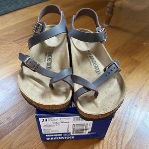 SOLD Birkenstock Taormina sandals habana brown NIB